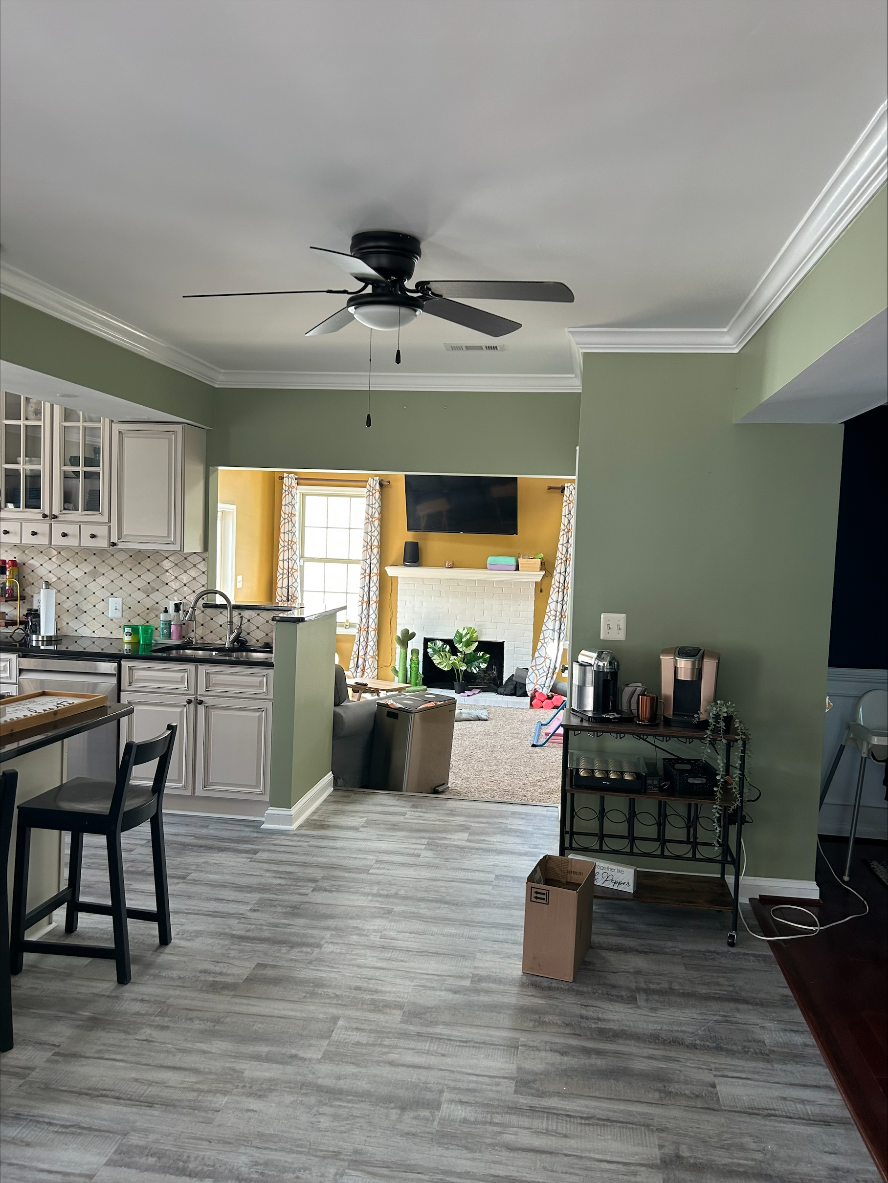 Residential Interior Painting in Annapolis, MD After