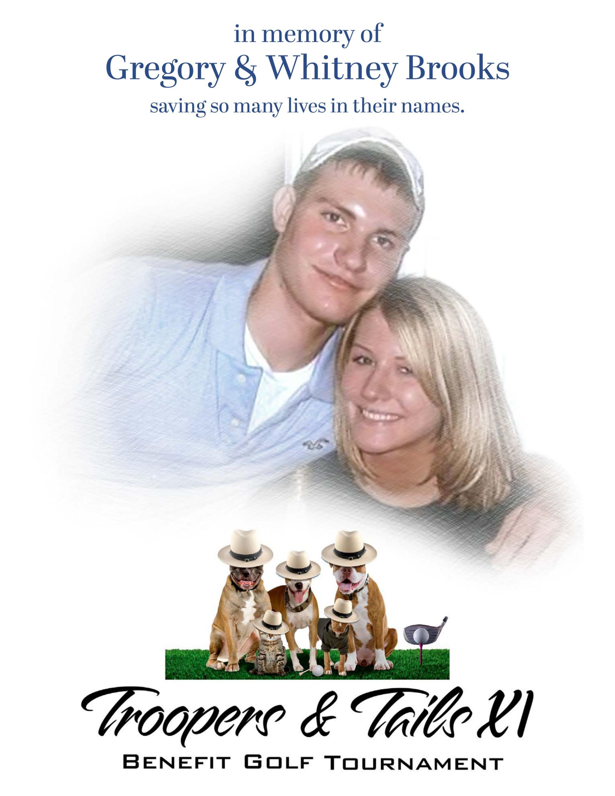 In memory of Gregory & Whitney Brooks