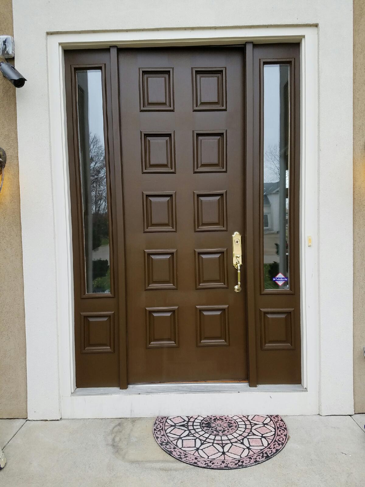 Front Door – Before and After After