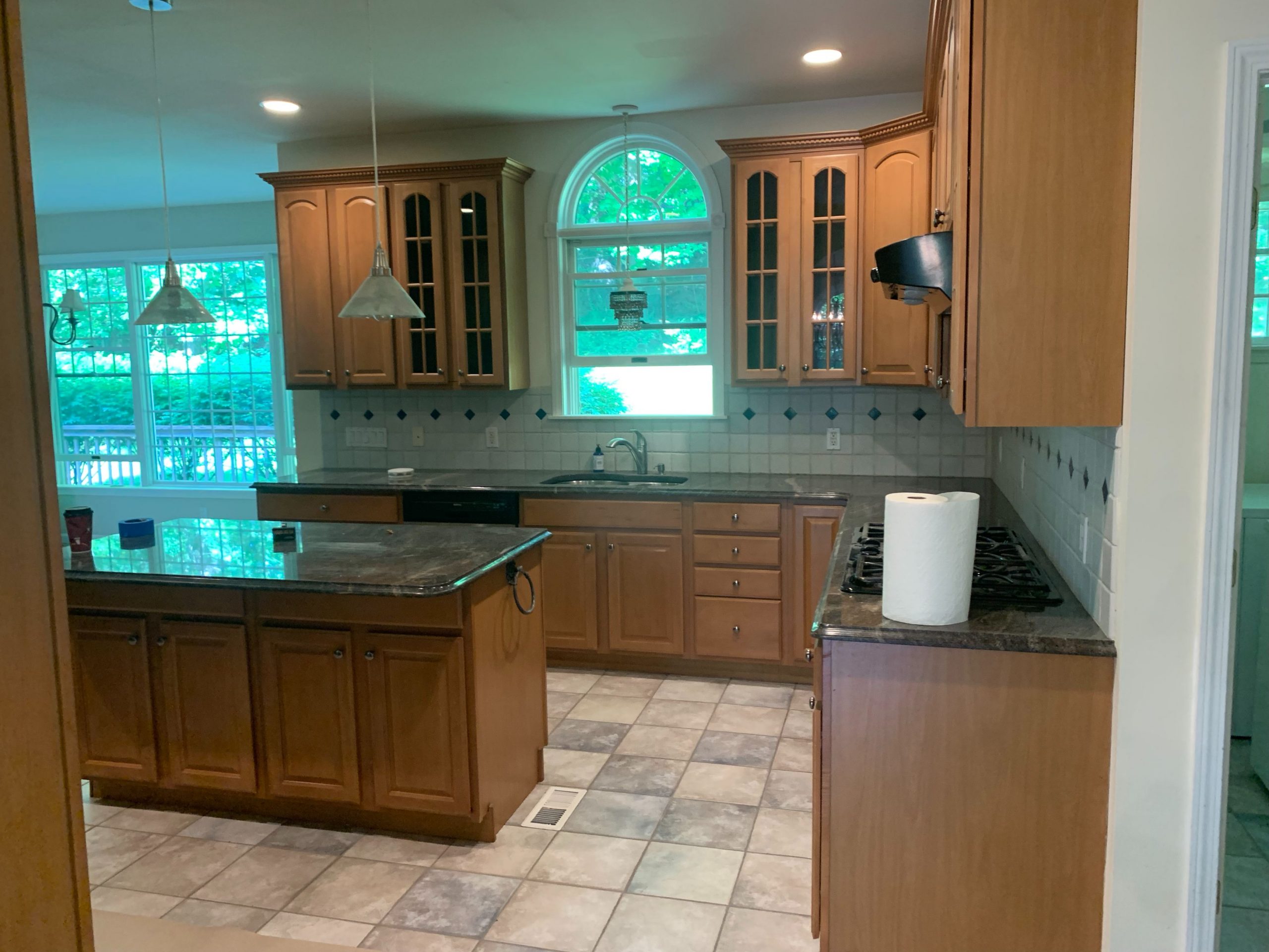 Kitchen Cabinets Before