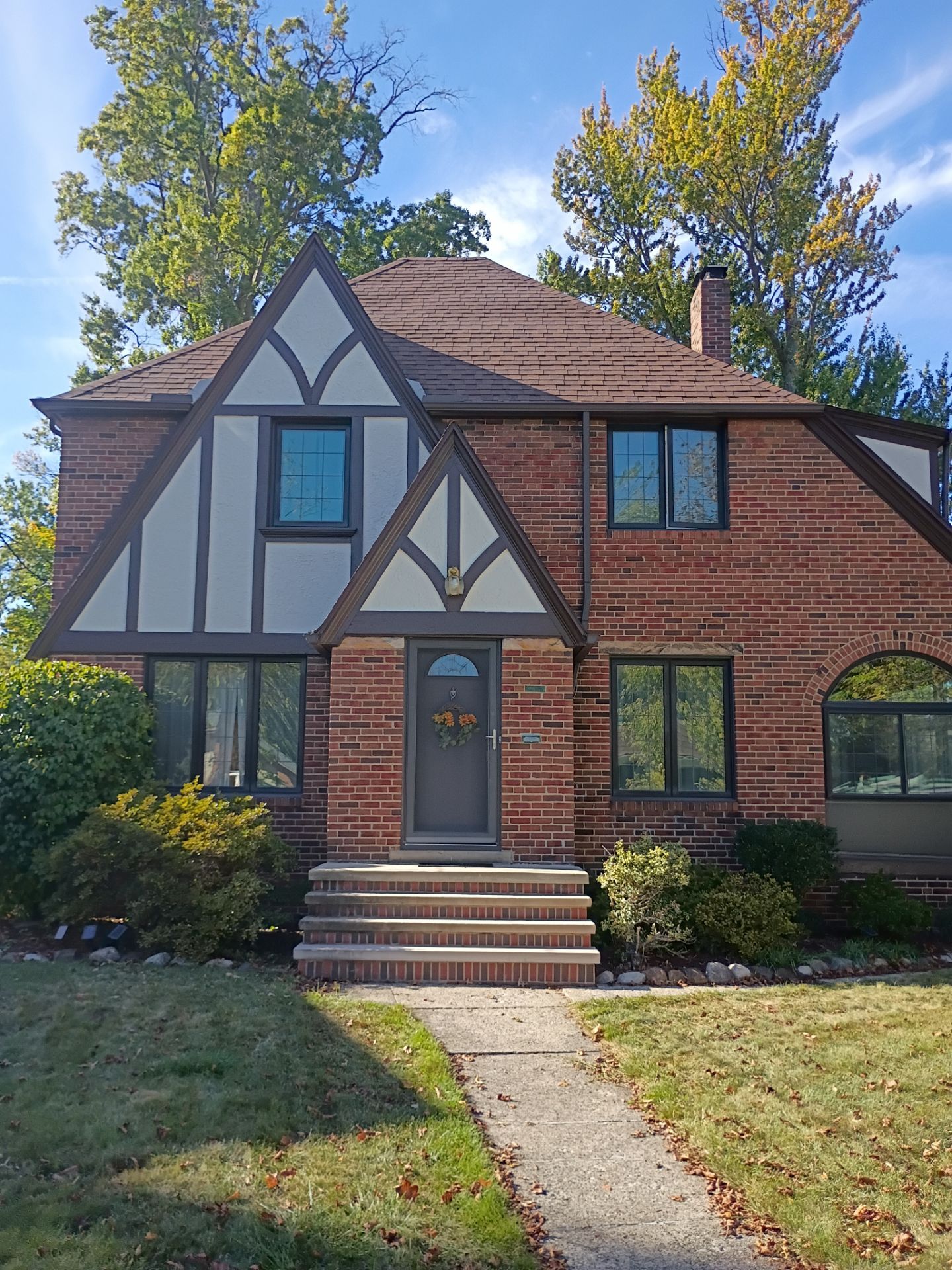 stucco repair after photo