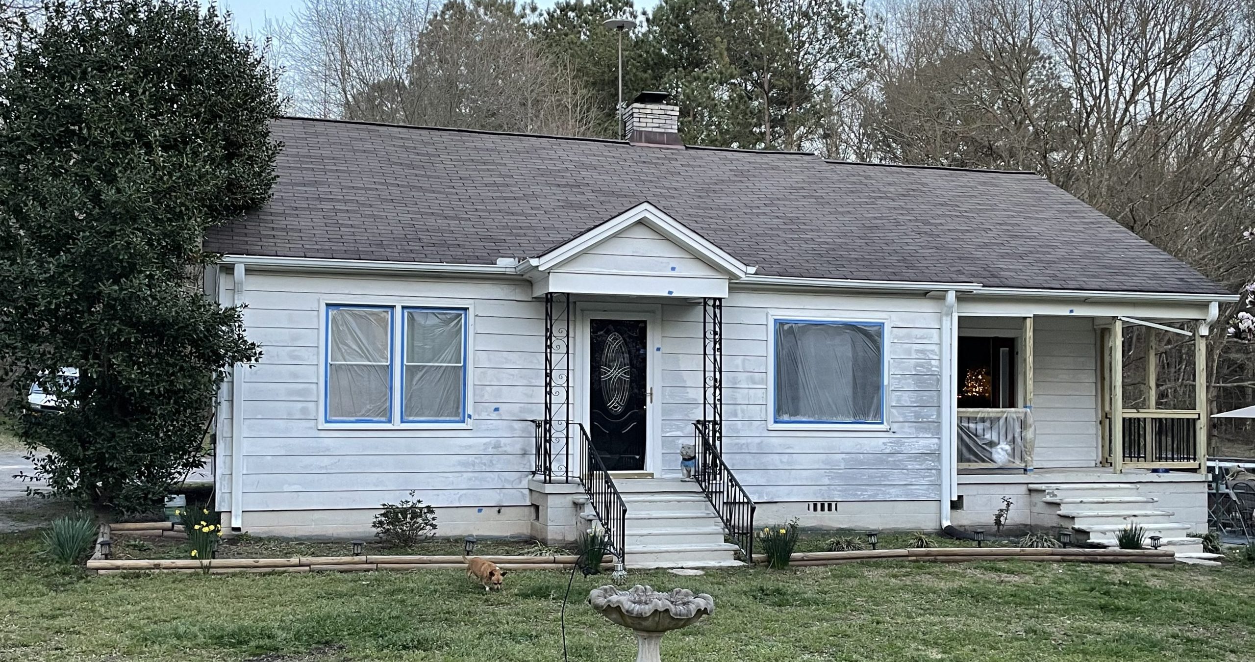 Exterior House Painting in Chesnee, SC Before