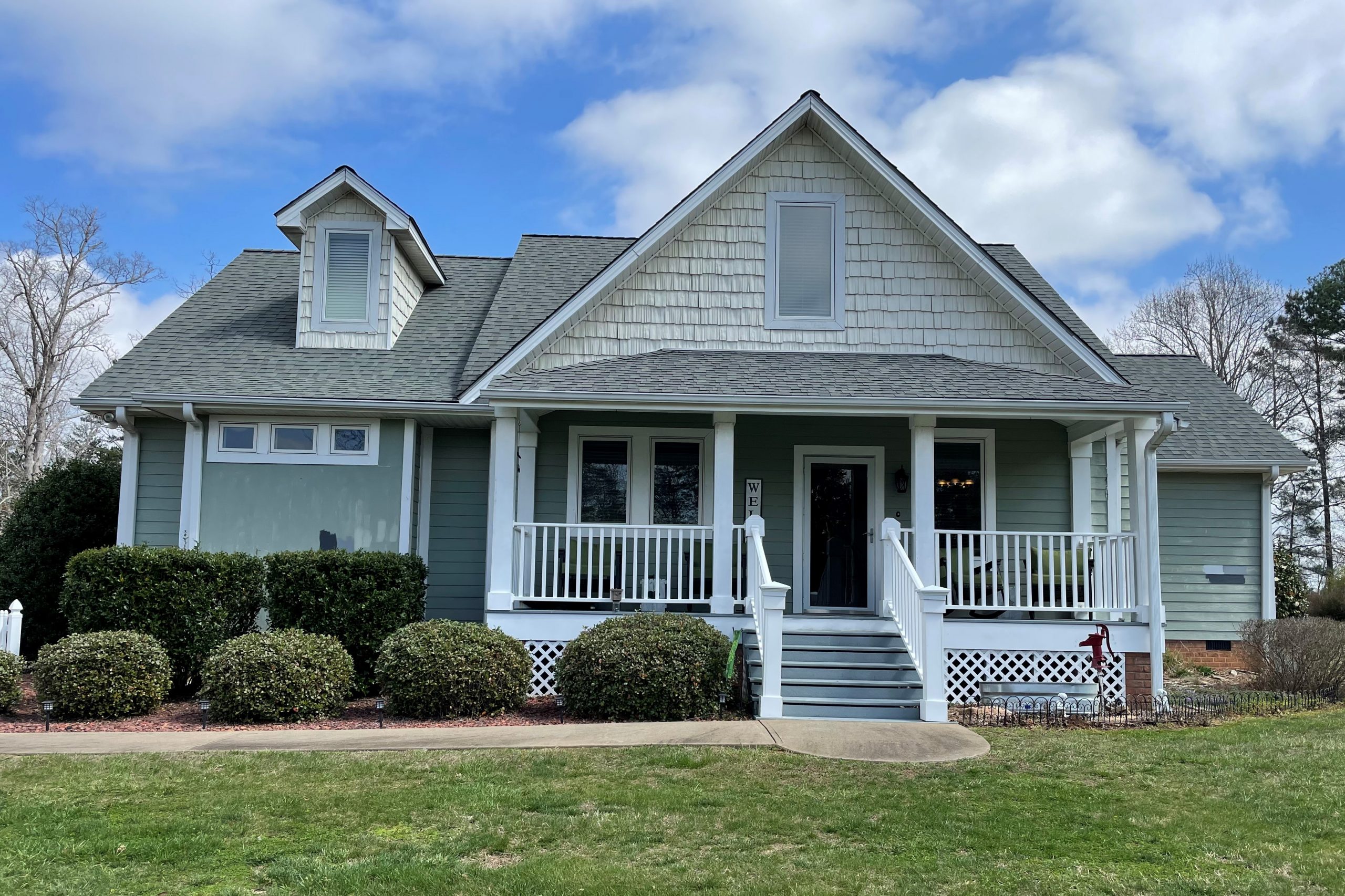 Exterior House Painting in Columbus Before