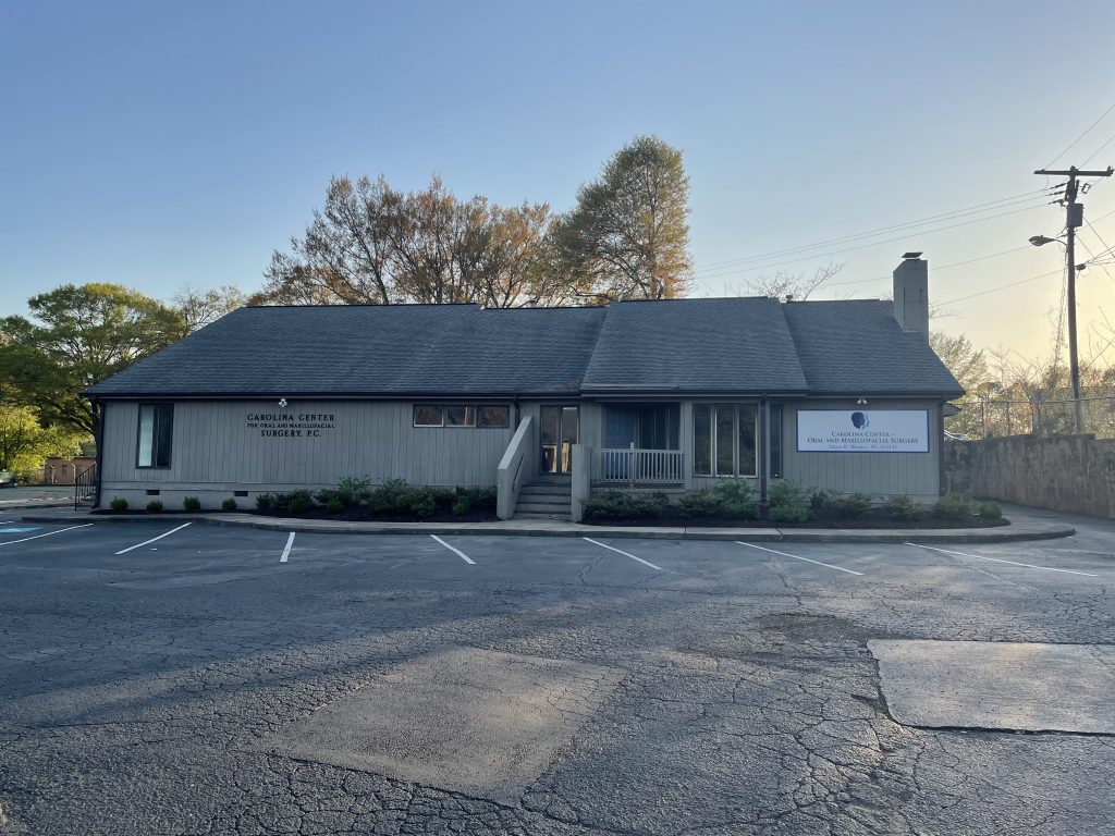 Medical Office Building Painting Before