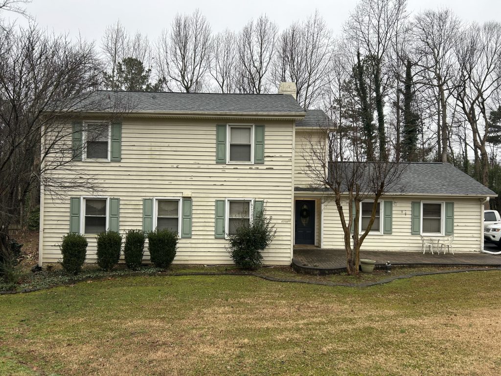 Residential Exterior Painting in Spartanburg, SC Before