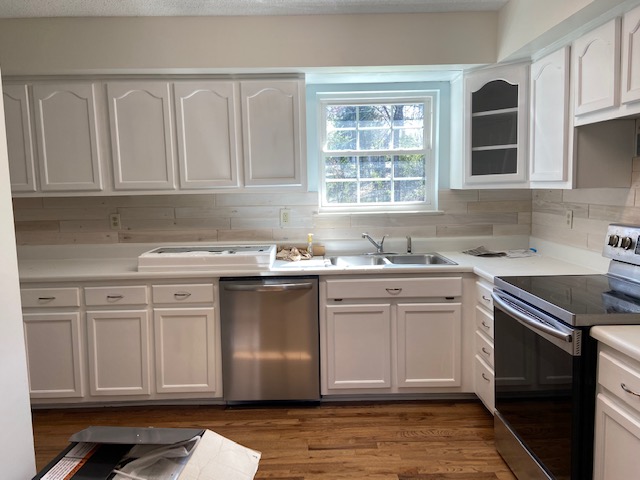 Cabinet Refinishing - After