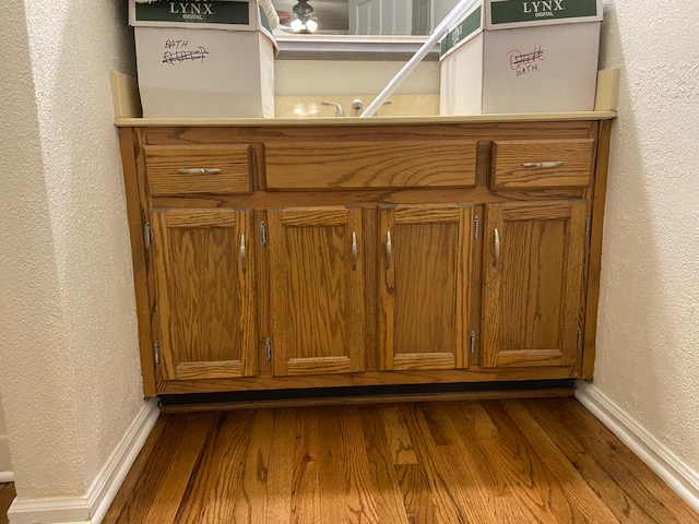 Vanity Refinishing - Before