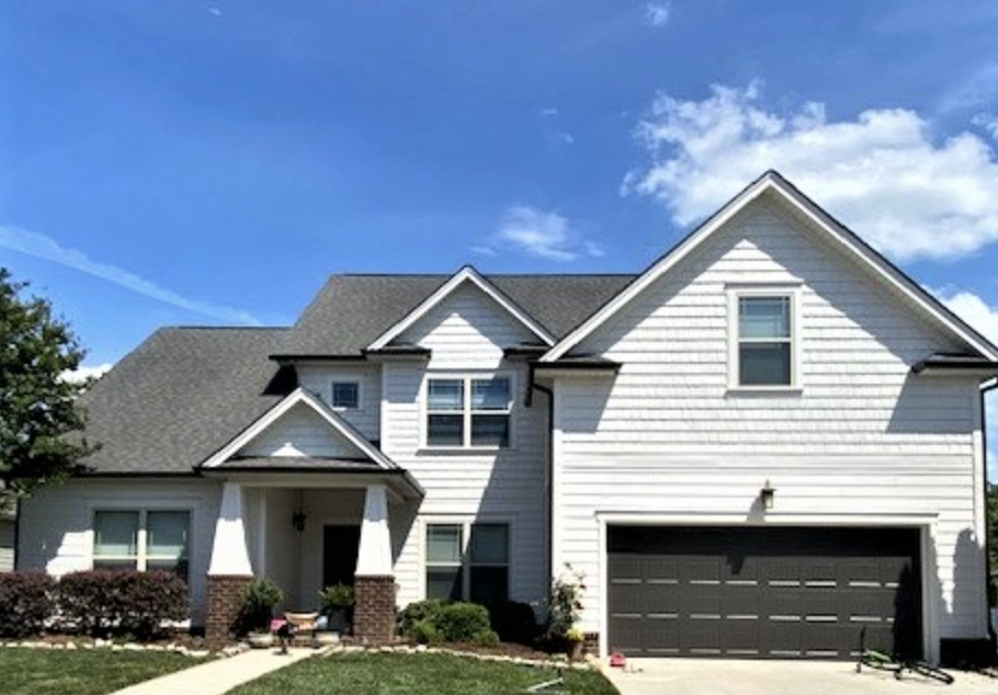 brown and white home with good curb appeal in chattanooga