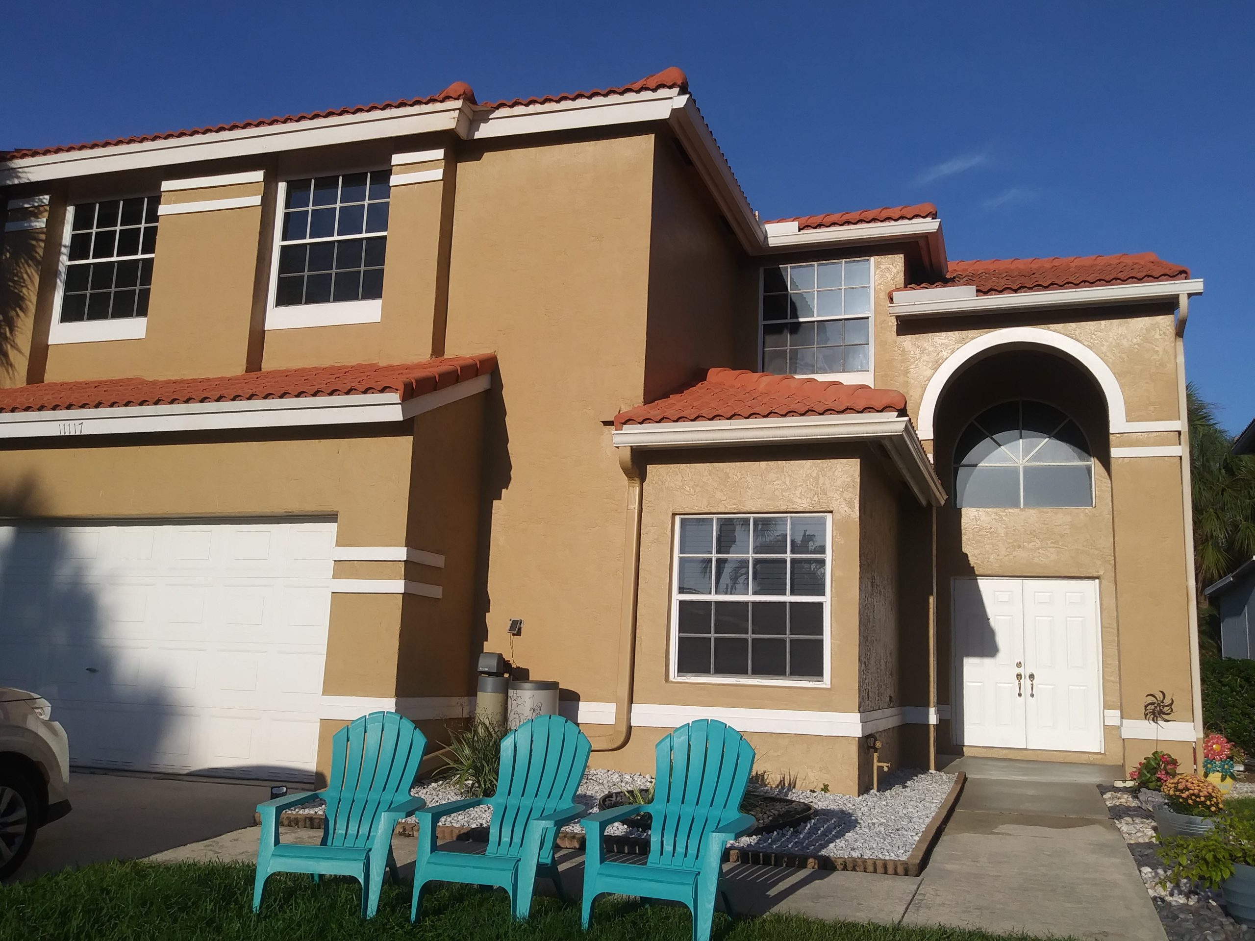 Residential Exterior Painting Project Before