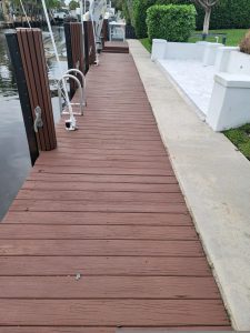 dock before
