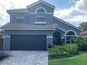 house painting project before