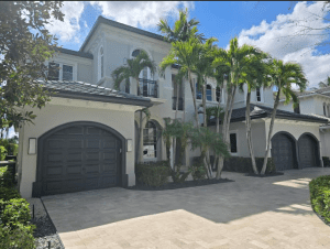 after photo of house exterior painted