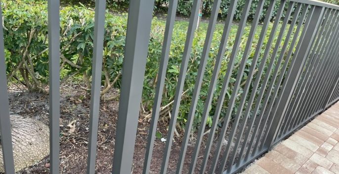 Check out our Aluminum Railing & Fence Painting