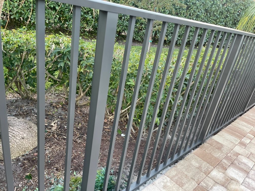 Check out our Aluminum Railing & Fence Painting