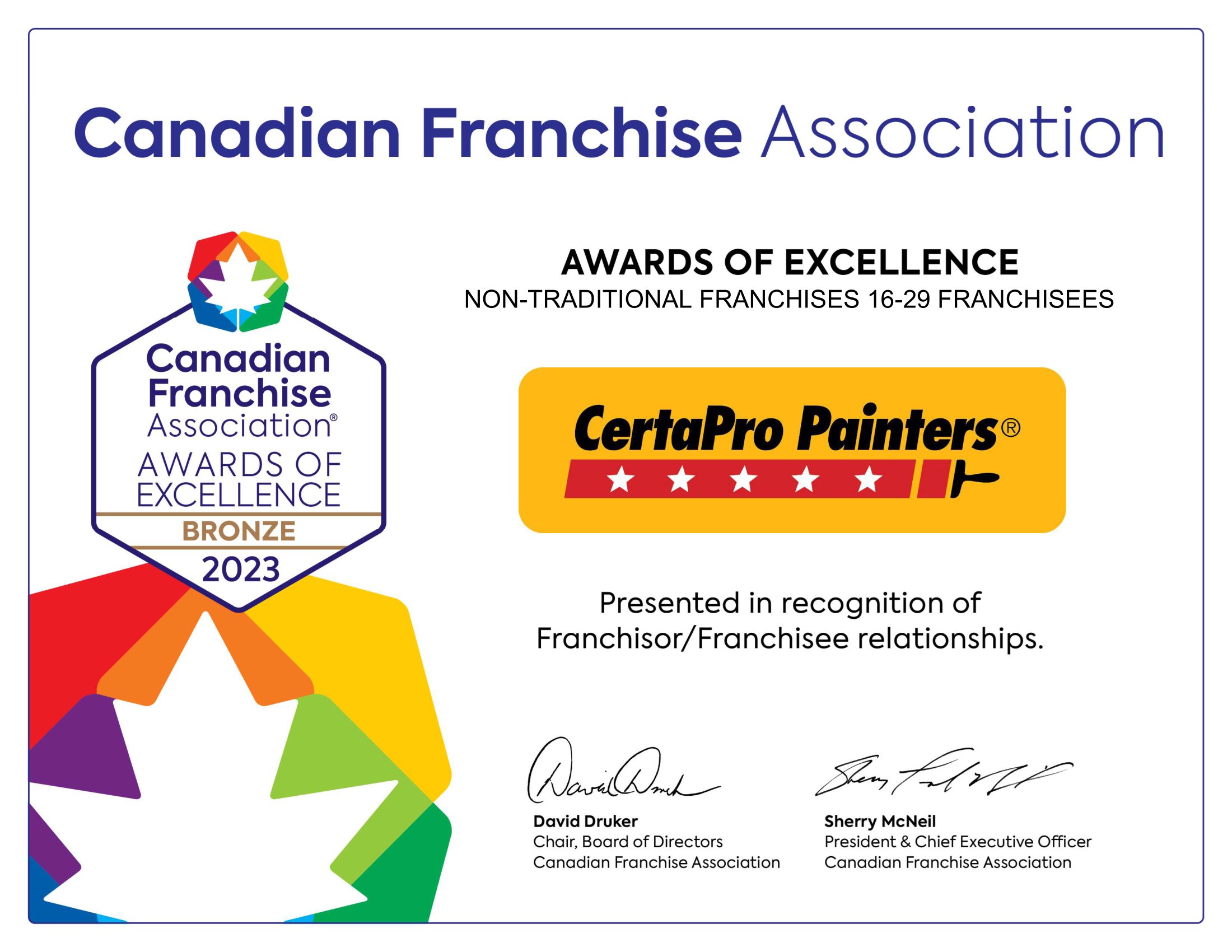franchise award