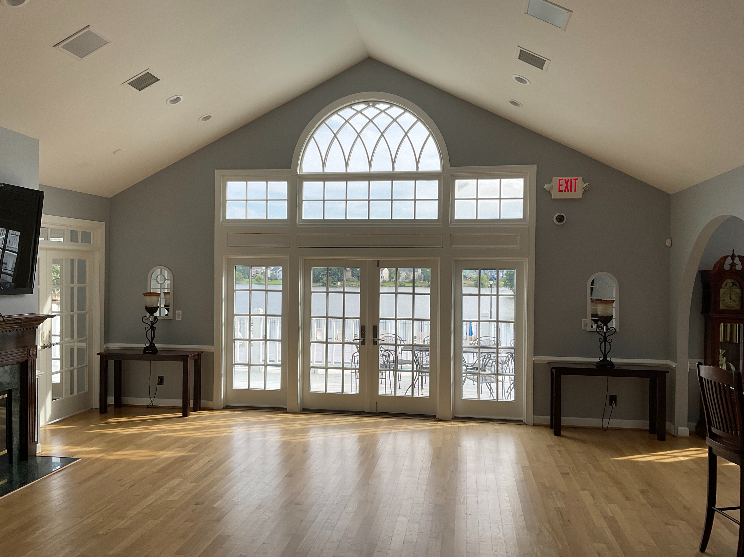 after interior painting