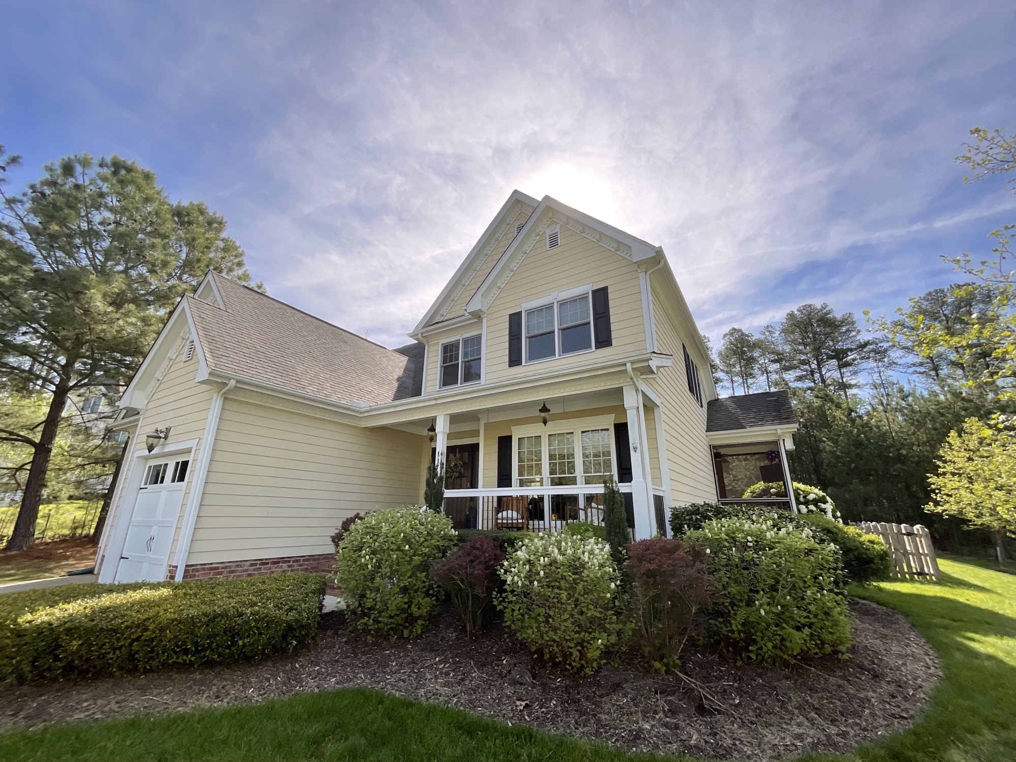 Residential Exterior Before & After Before