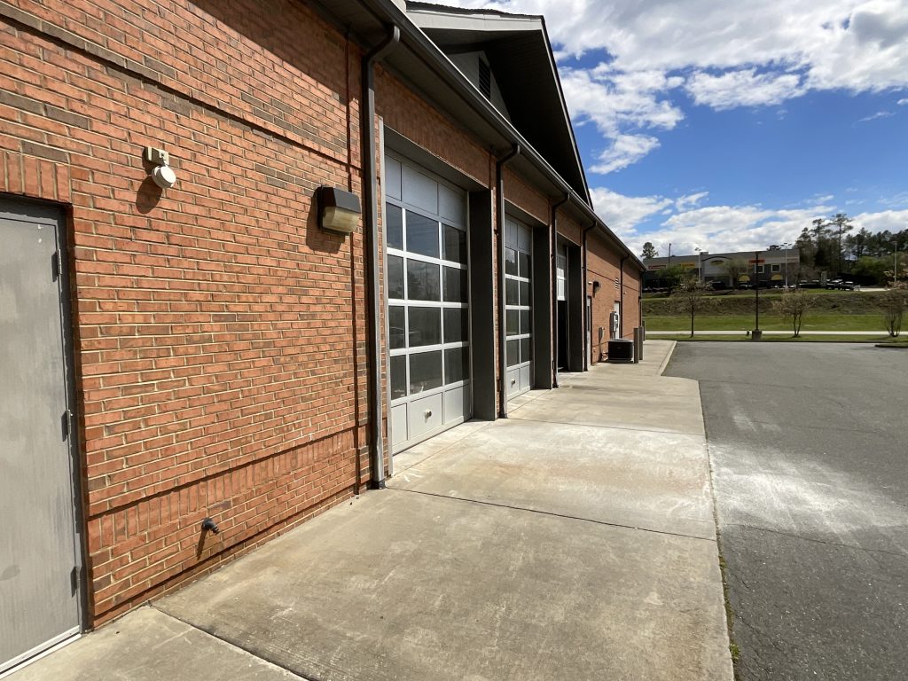Commercial Exterior Trim Before & After Before