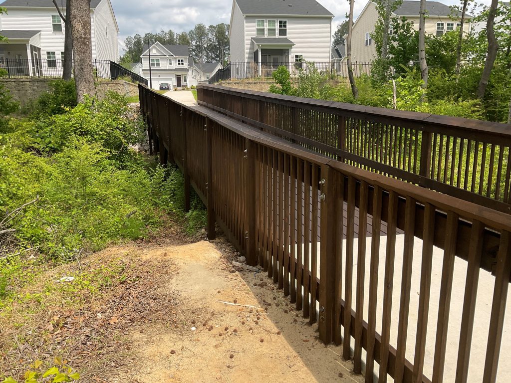 Bridge Staining Before & After After