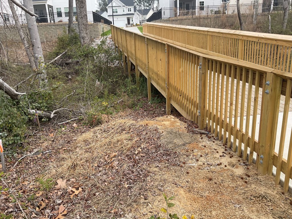 Bridge Staining Before & After Before