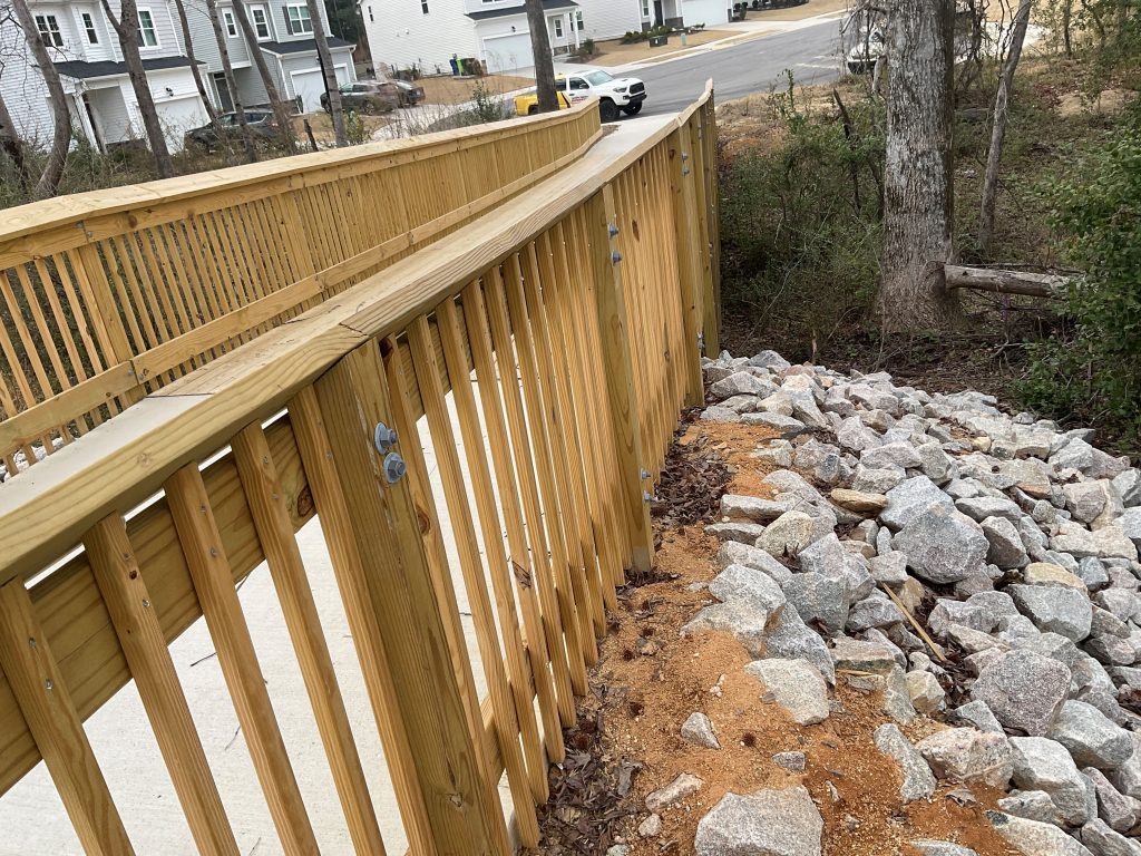 Bridge Staining Before & After Before