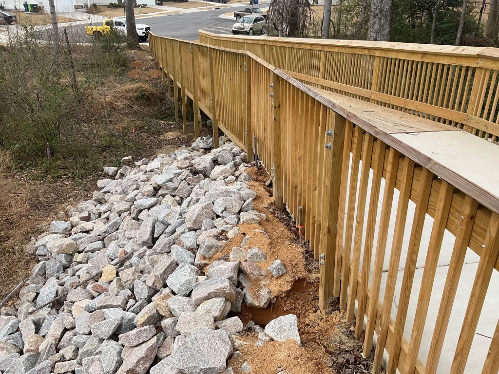 Bridge Staining Before & After Before