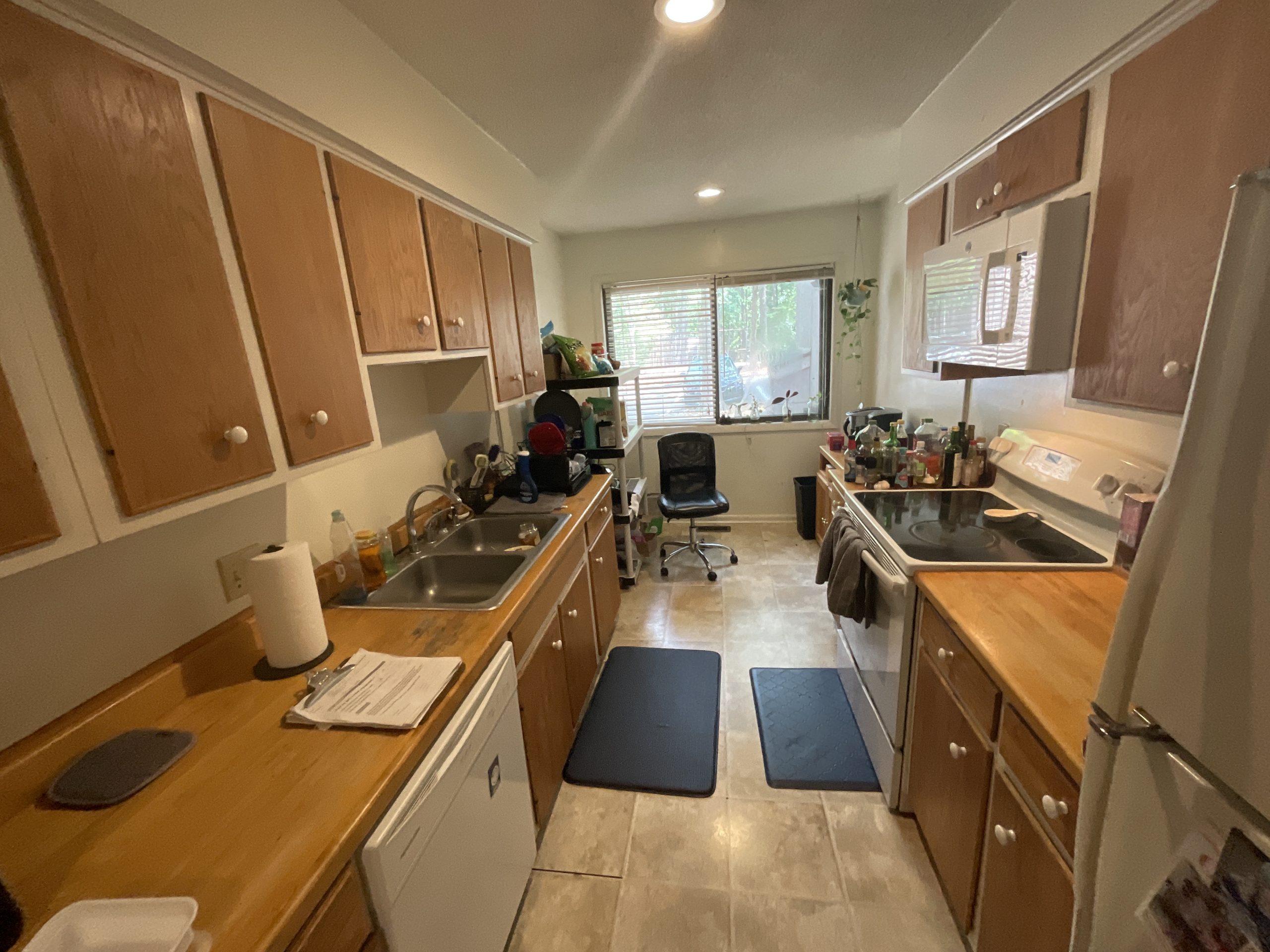 Townhome Interior Painting Before & After Before