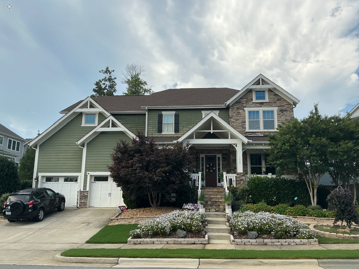 Residential Exterior Before & After Before