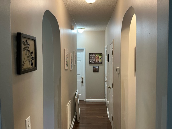 Residential Interior Hallway Before & After Before