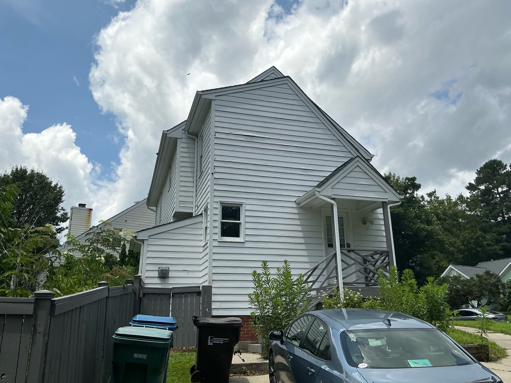 Residential Exterior Before & After Before