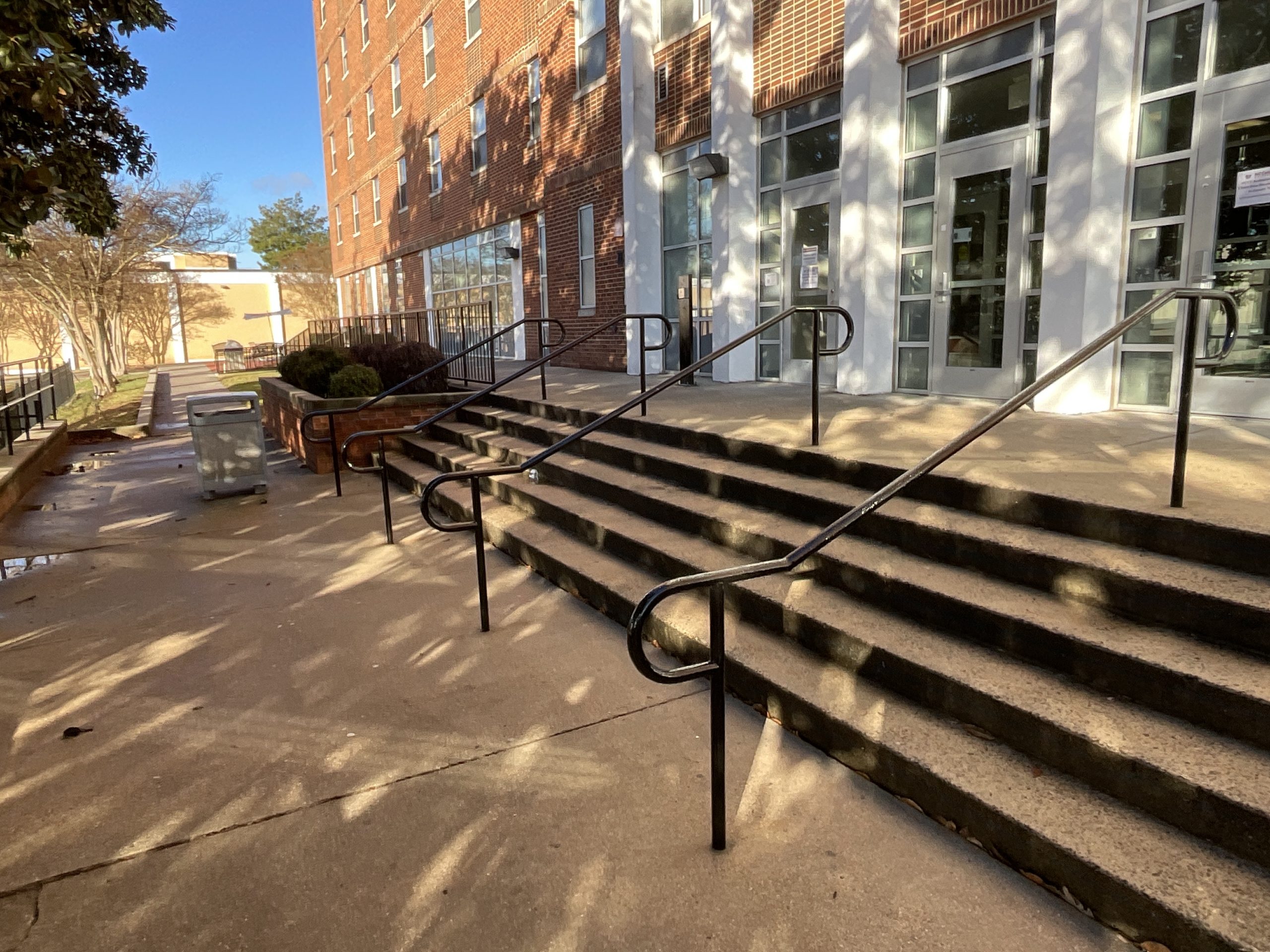 University Exterior Before & After After