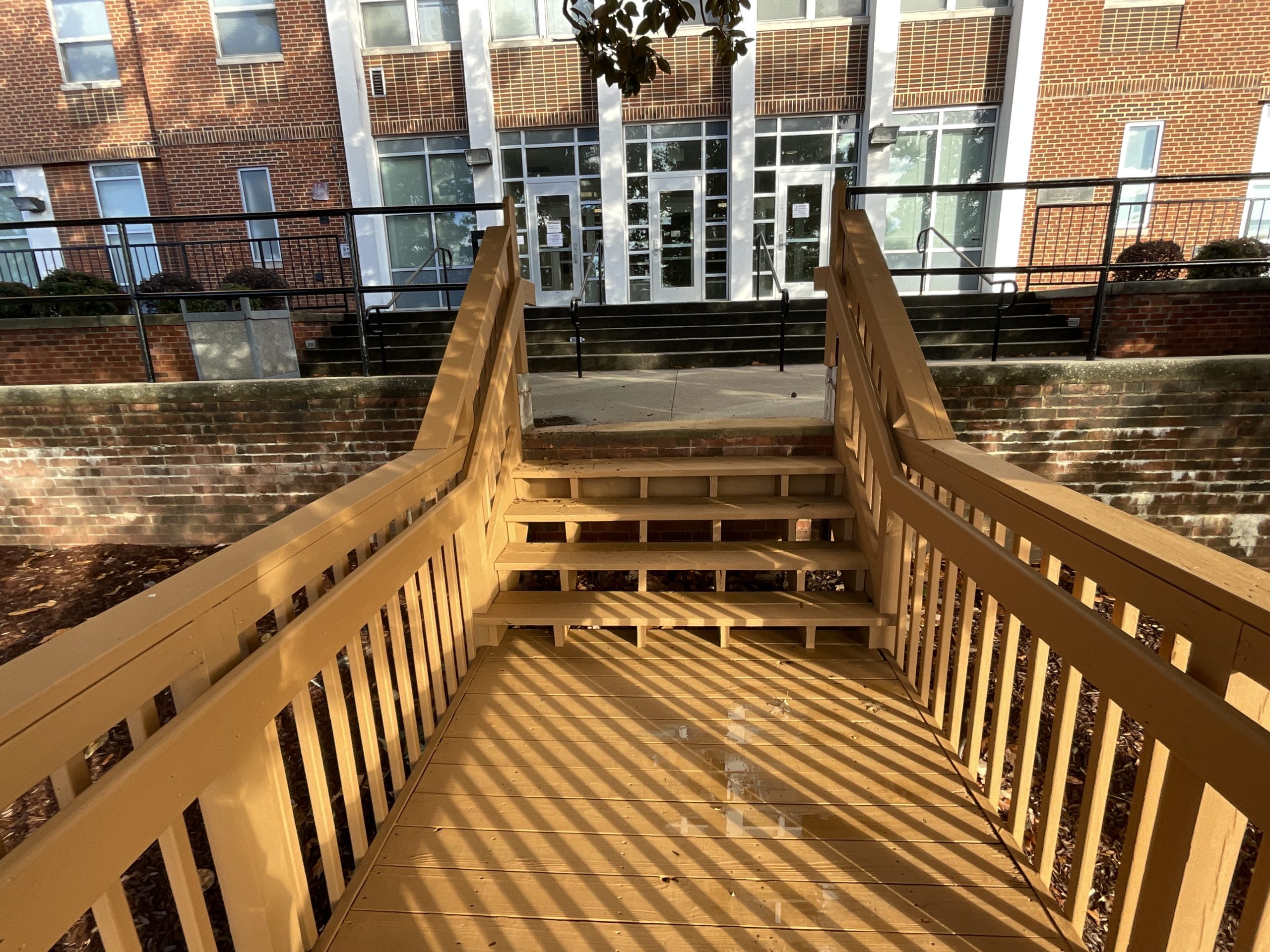 University Exterior Before & After After