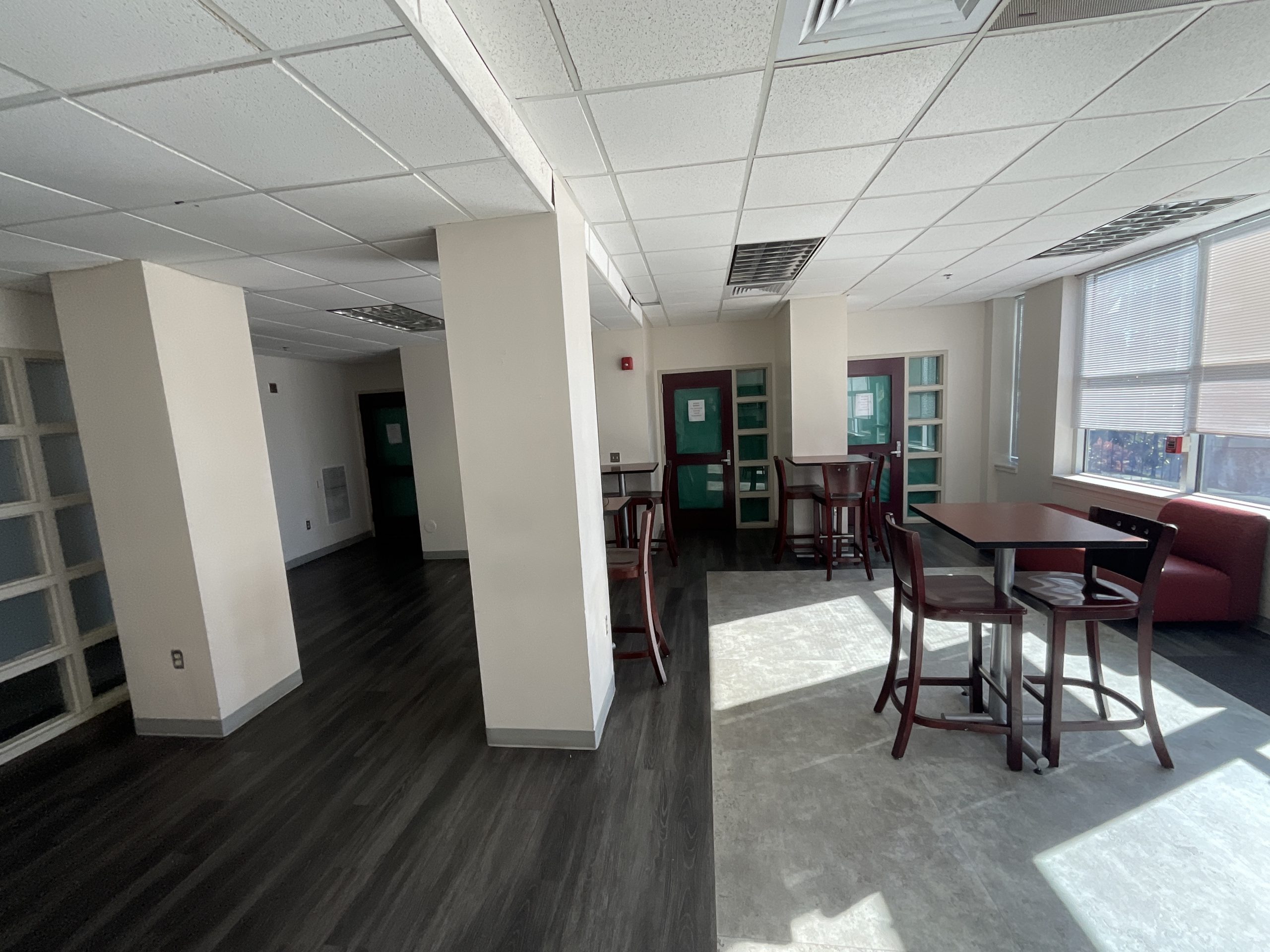 University Interior Before & After Before