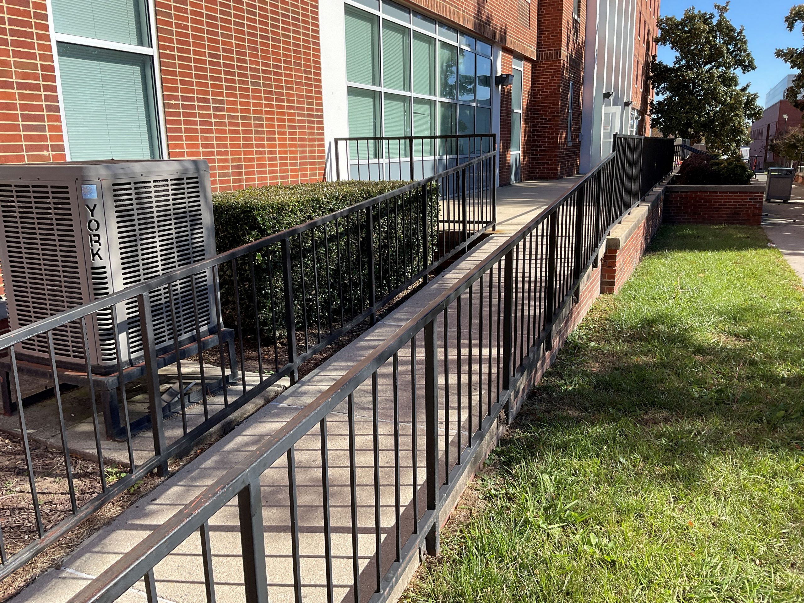 University Exterior Before & After Before