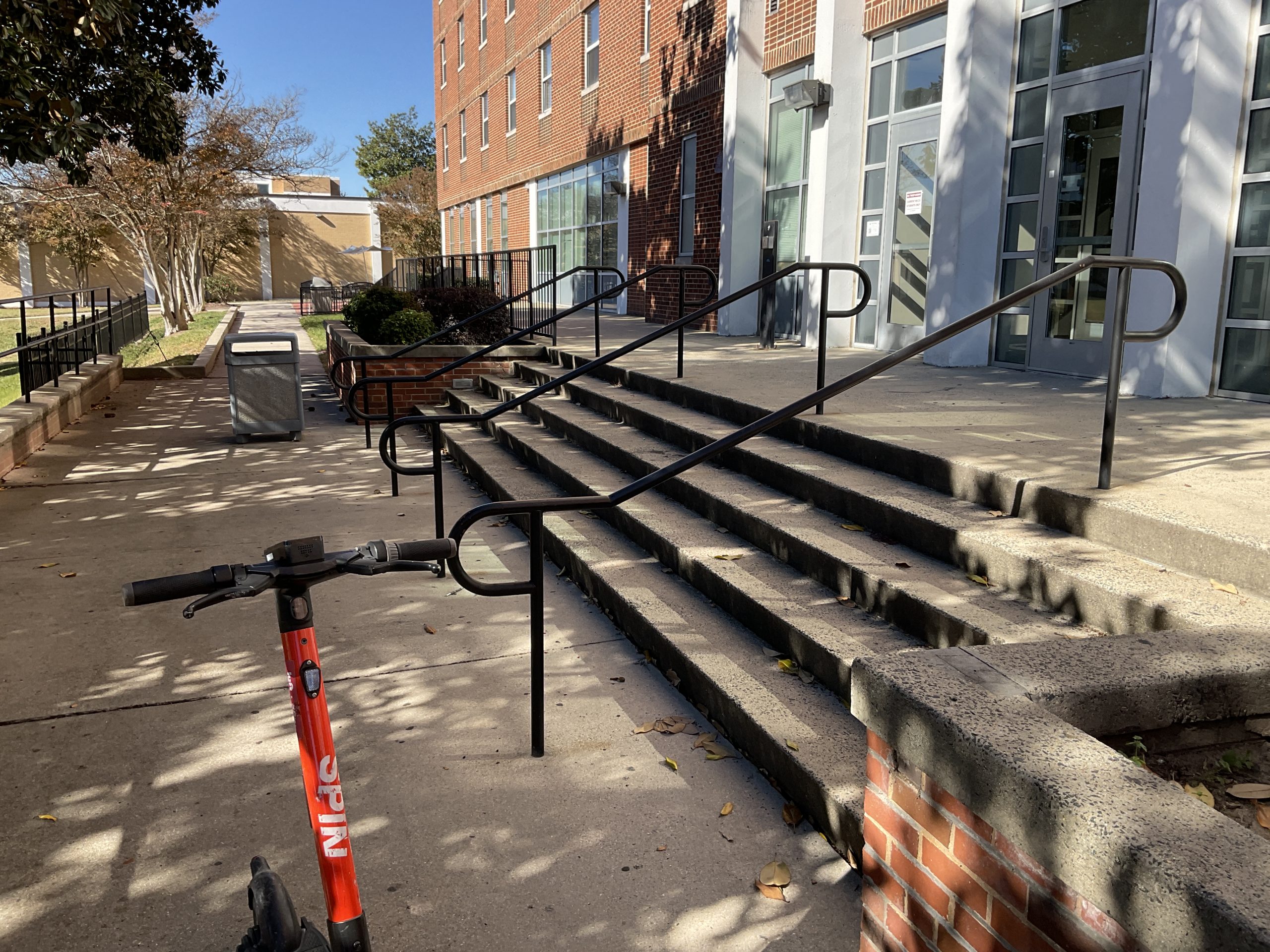 University Exterior Before & After Before