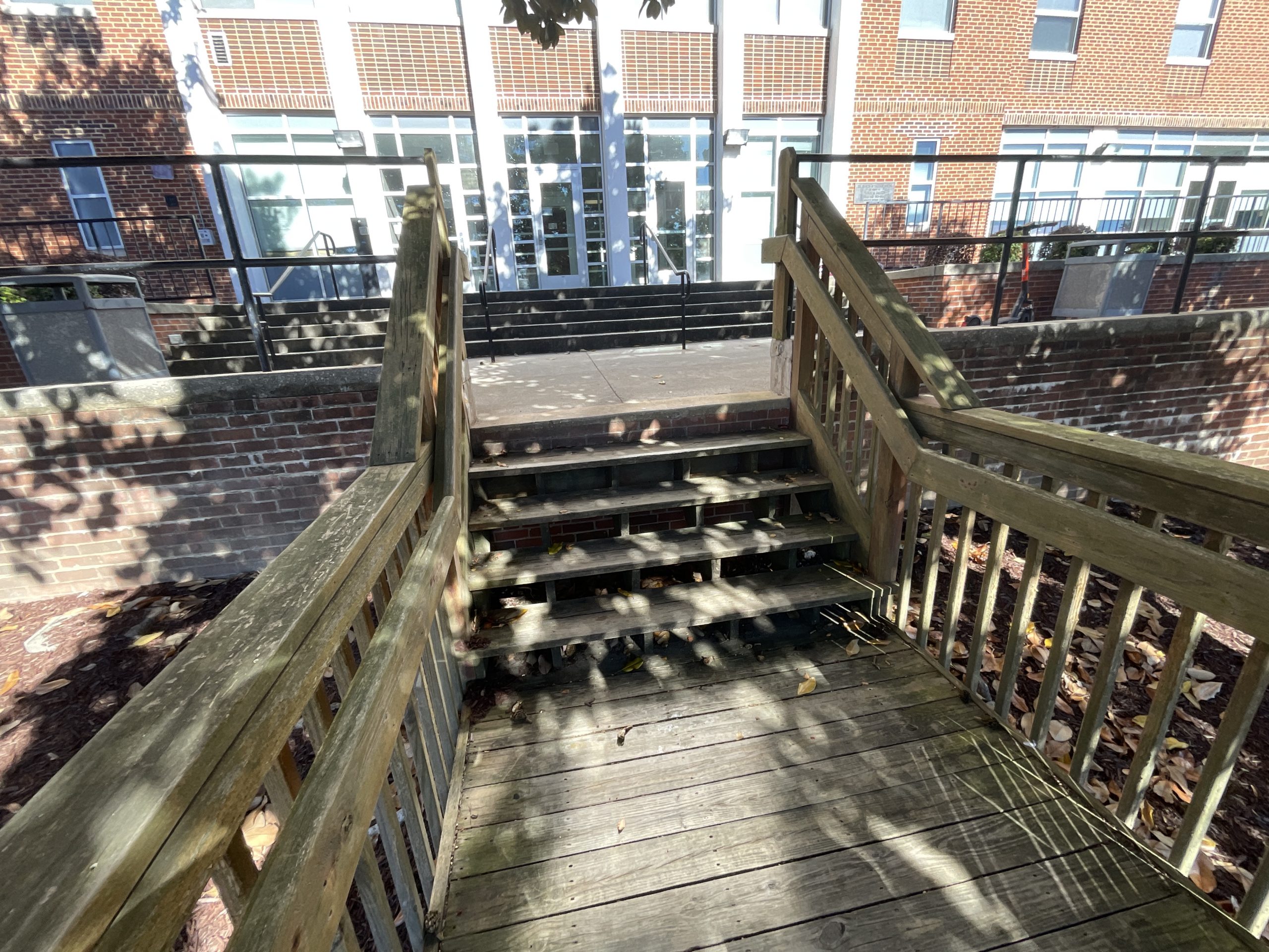 University Exterior Before & After Before