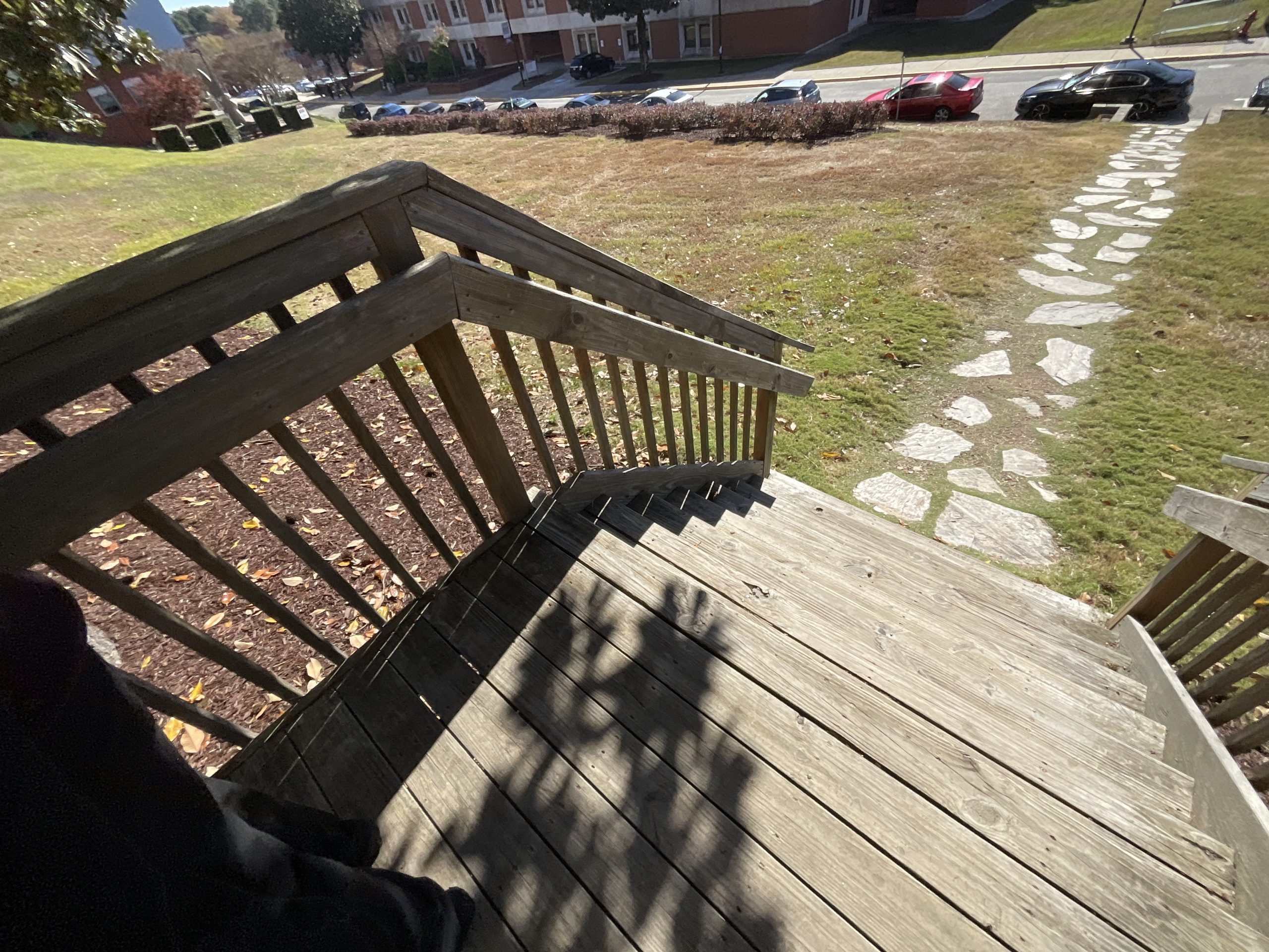 University Exteror Before & After Before