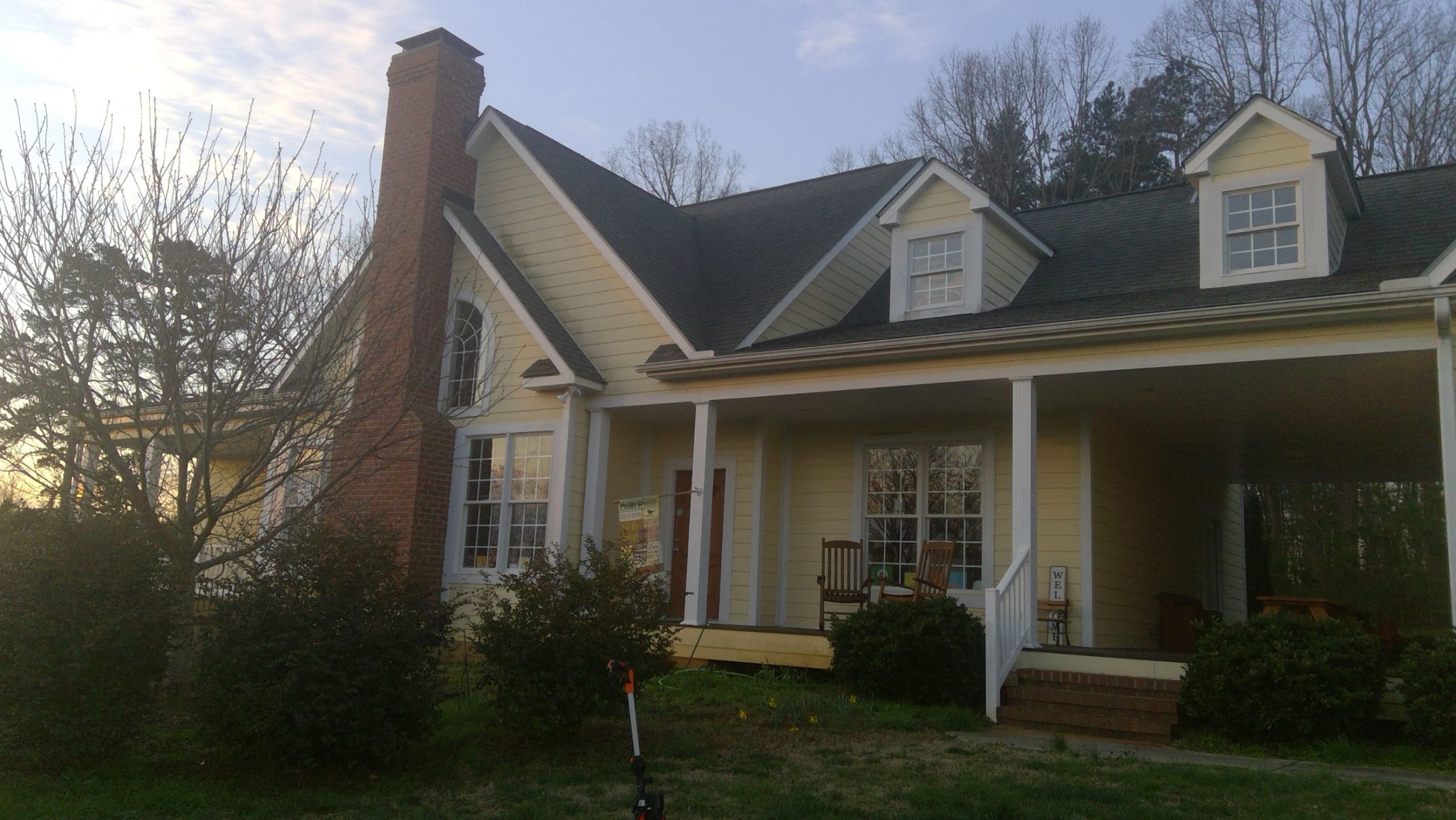 Exterior House Painting Before and After Before