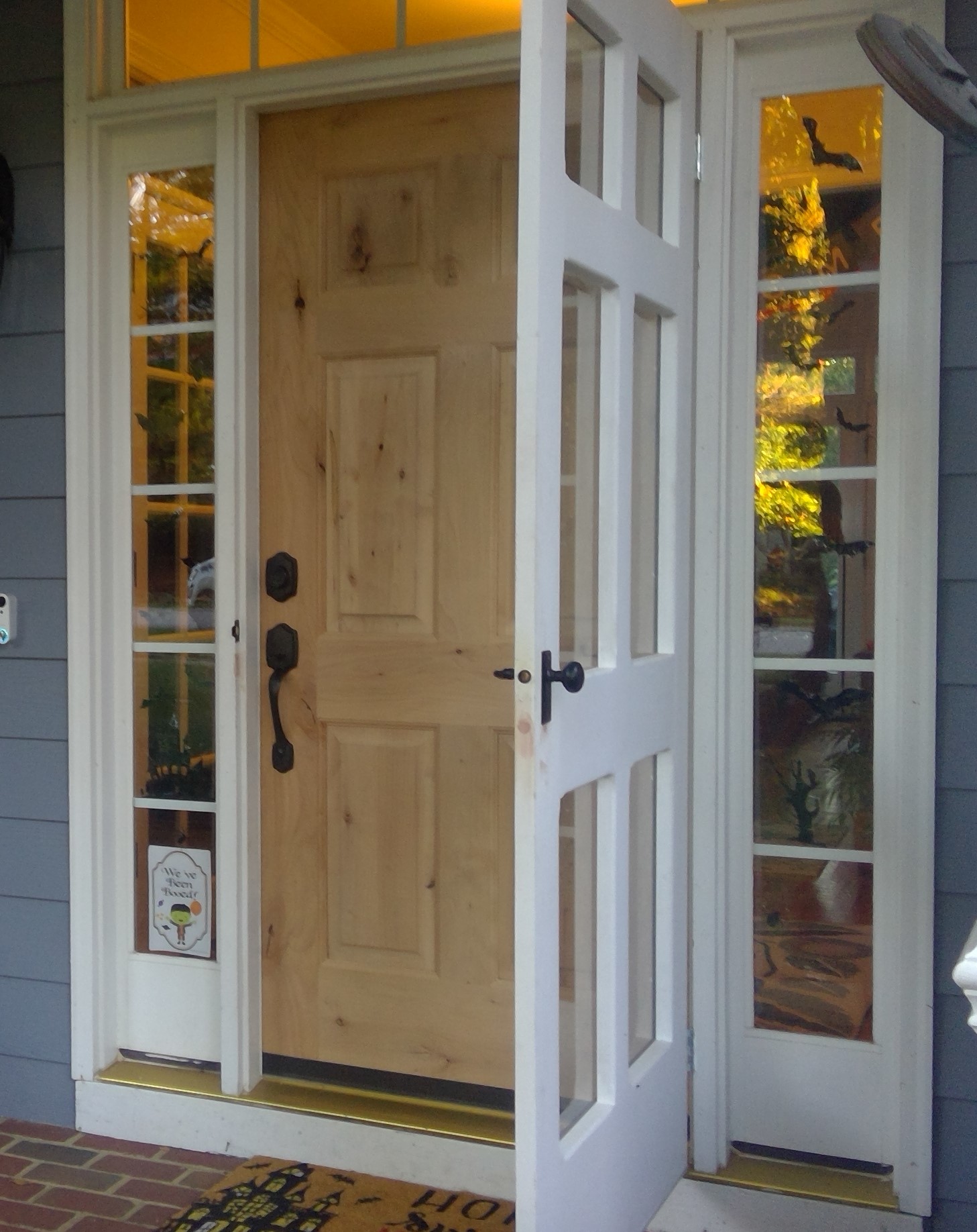 Front Door Exterior Painting After