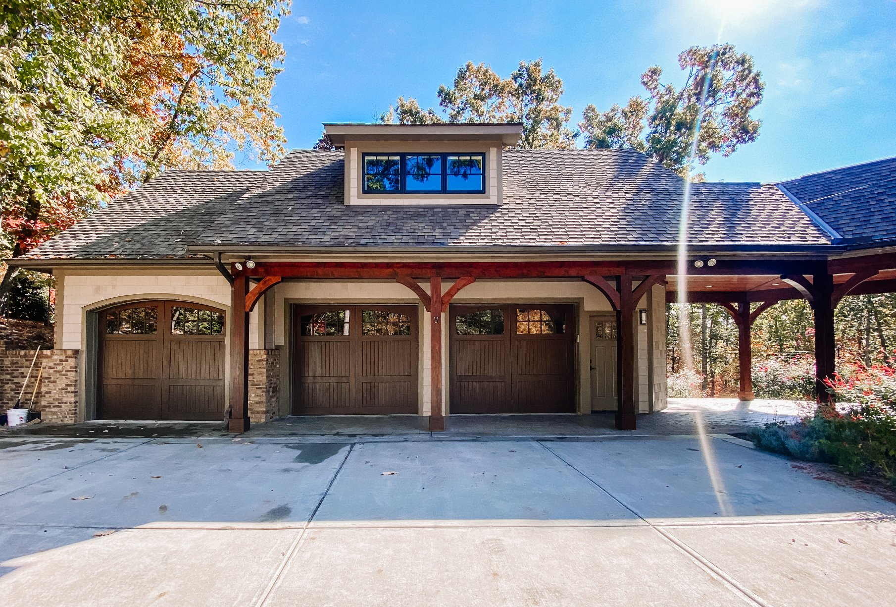 exterior painting for residential garage