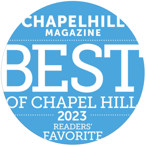 best of chapel hill magazine badge 2023