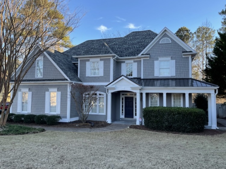 House after exterior painting services Villa Rica, GA