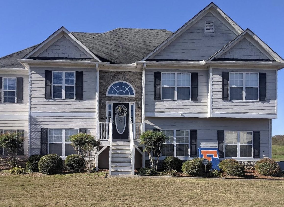 Before Exterior House Painting Carrollton, GA