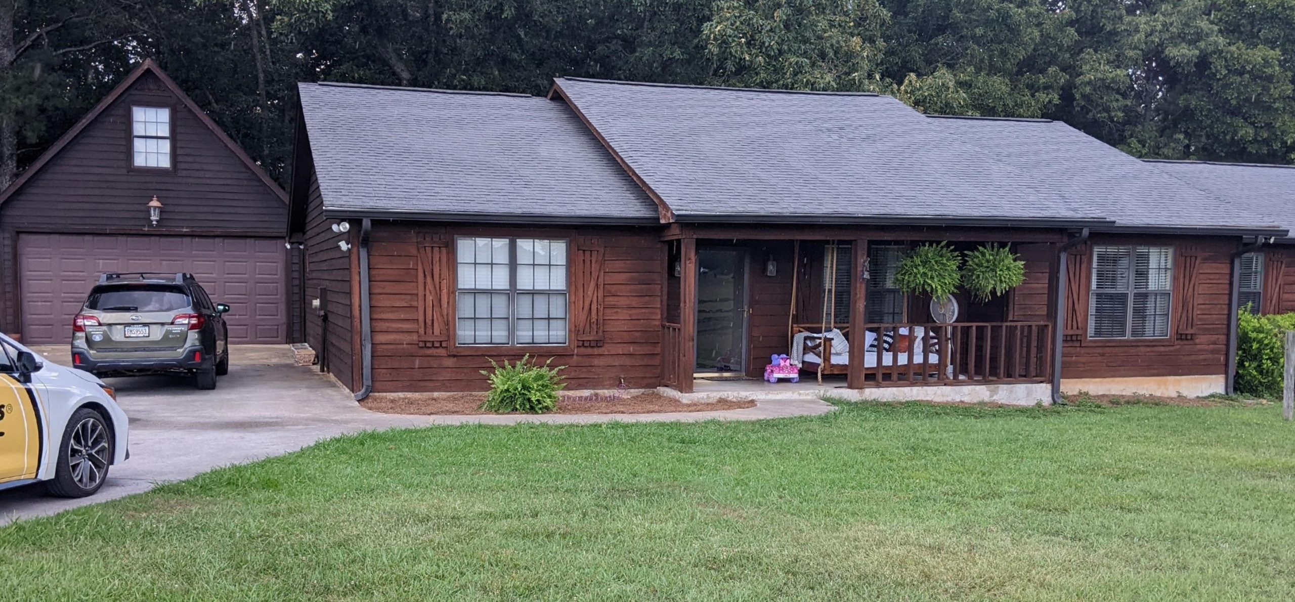 Before Exterior Painting in Kingston, GA