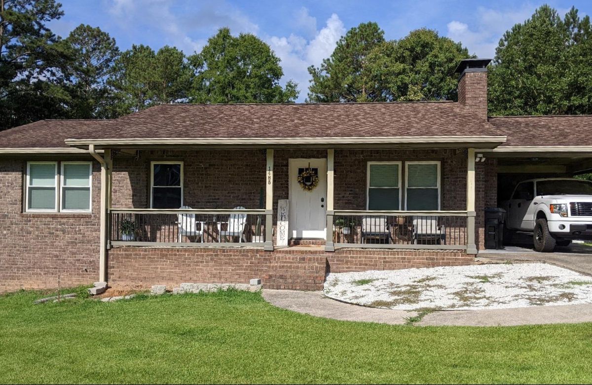 Brick Painting Dallas, GA Before