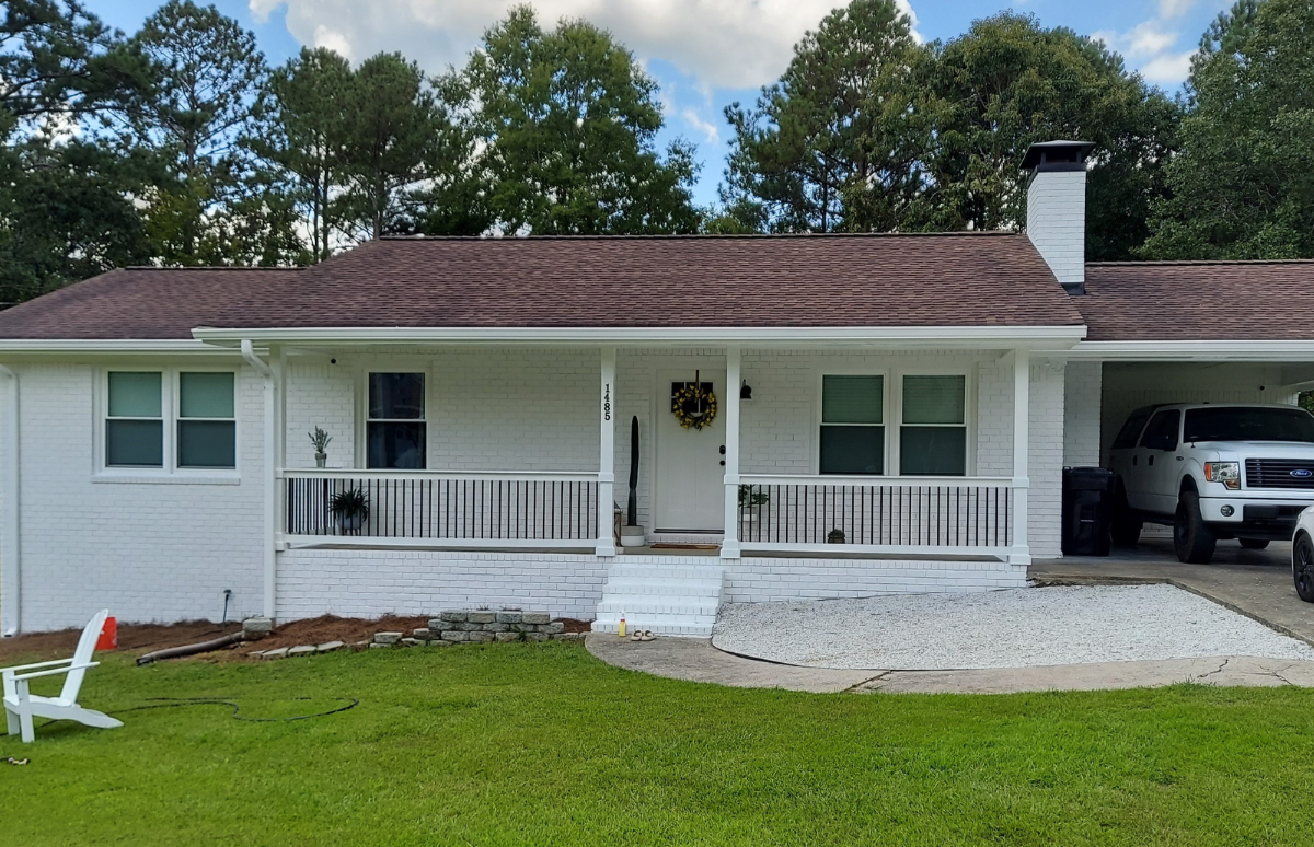 Brick Painting Dallas, GA After