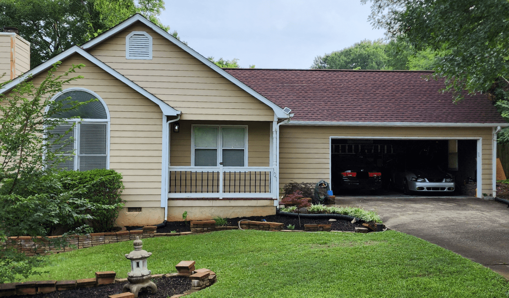Exterior Painting Carrollton, GA Before