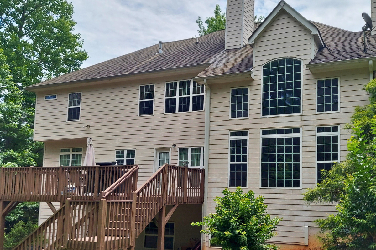 Exterior Painting Villa Rica, GA Before