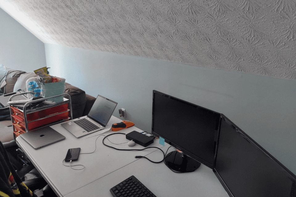 Office Before Chalk Board Painting Powder Springs, GA