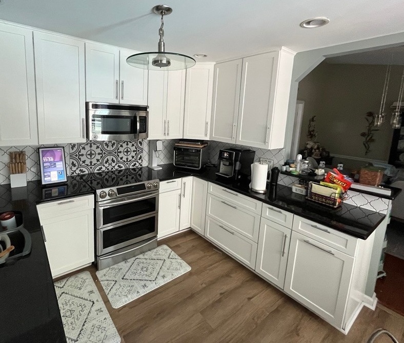 Cabinets Painting Project After